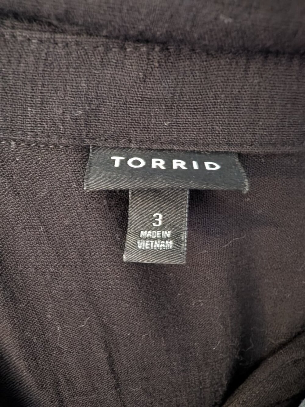 Torrid black shirtdress size 3 - Picture 2 of 2